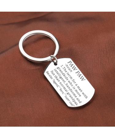 ENSIANTH Pawpaw Gift Father's Day Gift Grandpa keychain Gift Best Pawpaw Ever Pawpaw Birthday Gift Pawpaw Key S - Buy Online on GoSupps.com