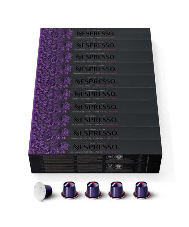 Nespresso Nespresso Original 200 Capsules Arpeggio Decaffeinato Intensit 9 Pour Ristretto Espresso & Cappuccino Recette Lait (20 tuis de 10)