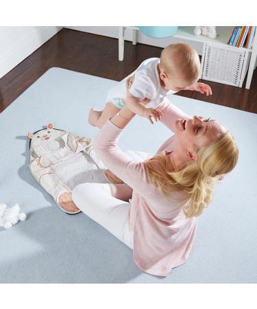 Anti-Roll Changing Mat Baby - The Wriggler Portable Travel Pad with Straps - Buy Online on GoSupps.com