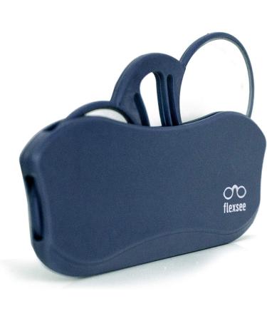Flexsee Gravity Templeless Reading Glasses - Stylish & Comfortable | 9 Colors 5 Diopters Dark Blue 2.5 Diopters - Perfect for Men & Women - Buy Online on GoSupps.com