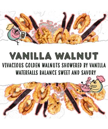 The Nut Bakery Vanilla Walnut Keto Snacks | 2g Net Carb Low Carb Nuts | 9.5 Ounces | Vanilla Flavor - Buy Online on GoSupps.com