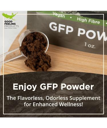 Good Feeling Products GFP Powder - Mushroom Supplement - Tinder Conk Powder Supplement - Immune Support Supplement for Men & Women - Buy Online on GoSupps.com