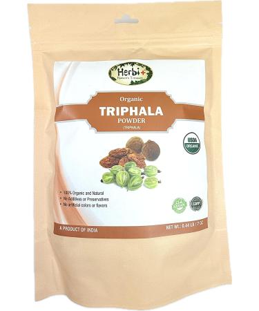 Herbi+ Organic Triphala Powder 7 oz (0.44 Lbs)