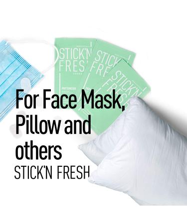 STICK'N FRESH Phytoncide Scented Patch Stickers - 4 Packs x 6 Patches | Natural Essential Oil Aroma for Face Mask, Pillow & More - Buy Online on GoSupps.com