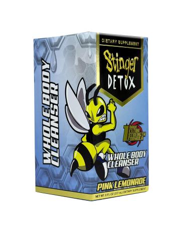Stinger Detox 1 Hour Extra Strength Drink - Pink Lemonade 8 FL OZ Liquid - Buy Online on GoSupps.com