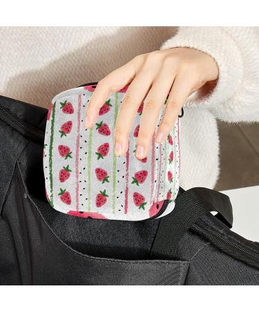 Sanitary Napkin Storage Bag - Portable Period Pouch for Women & Teen Girls | Menstrual Cup & Nursing Pad Holder - Multicolor - Buy Online on GoSupps.com