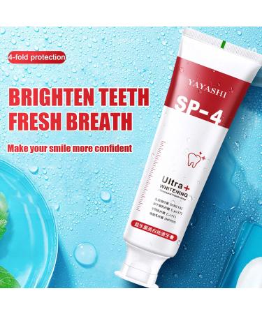Probiotic Whitening Toothpaste SP-4 | Halein Fra che Naturelle - Stain-Removing & Natural Dental Care - Buy Online on GoSupps.com