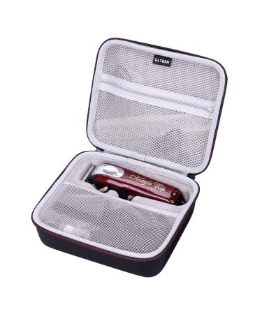 LTGEM EVA Hard Storage Case for Wahl Professional 5-Star Cordless Magic Clip Clippers #8148 #8451 #8545 #8509 - Carrying Organizer Bag