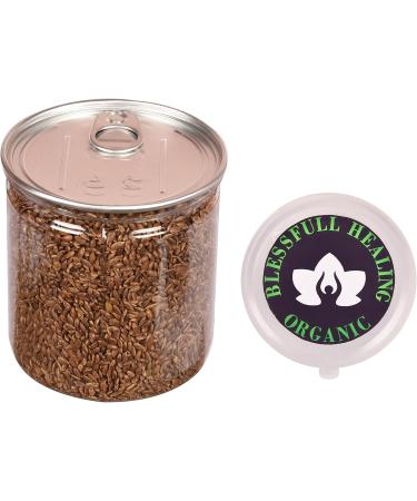Blessfull Healing Organic Rosted Flax Seed 250 Gram Airtight Container (Packing May Vary) - Buy Online on GoSupps.com