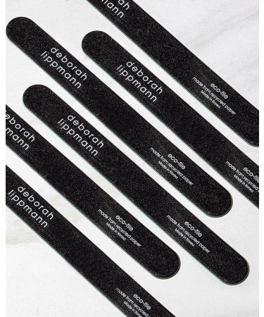Deborah Lippmann Eco File Nail Set - Pack of 5 Professional Emery Boards | Durable 7 Inch 240 Grit Emery Board for Smooth Nails | Made from Recycled Paper | 1 Count - Buy Online on GoSupps.com