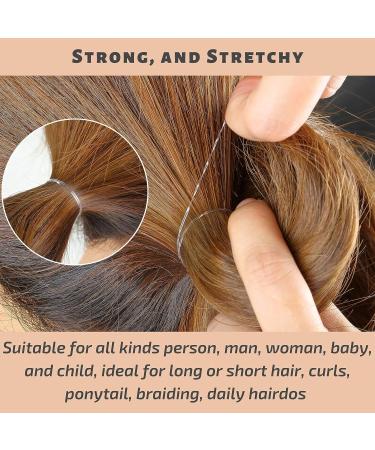 Mr. Pen Clear Hair Bands 800 Pack - Elastic Rubber Hair Ties for Women and Girls - Buy Online on GoSupps.com