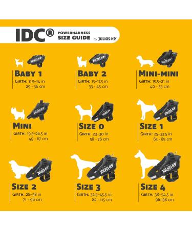 IDC Powerharness M/0 - Premium Dog Harness by Ameri-Canis for Optimal Comfort & Control - International Shipping Available - Buy Online on GoSupps.com