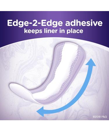 Always Anti-Bunch Xtra Protection Panty Liners - Light Absorbency, Extra Long, 204 Count, Unscented - 6 Packs - Buy Online on GoSupps.com