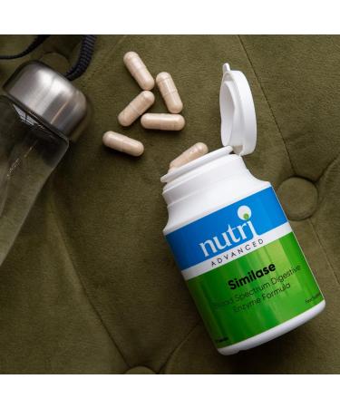 Nutri Advanced Similase Digestive Enzymes 90 Capsules - Digestive Support Supplement - Buy Online on GoSupps.com