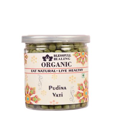 Blessfull Healing Organic Pudina Vati 400 Gram Airtight Container (Packing May Vary)