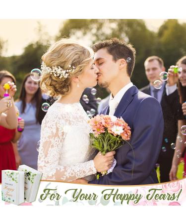 120 Pack Wedding Facial Tissues - Happy Tears Pocket Mini Tissues for Guests - 4 Ply Travel Size Wipes - Party Favors - Buy Online on GoSupps.com