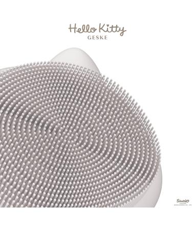 Geske x Hello Kitty SmartAppGuided Facial Brush | 3-in-1 Silicone Cleaning Brush for Gentle Skincare - Buy Online on GoSupps.com
