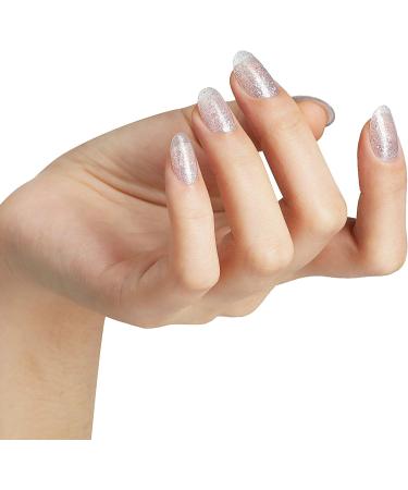 Bluesky Gel Nail Polish Silver Glitter Explosion 80573 Glitter Grey Light Silver Long Lasting Chip Resistant 10 ml (Requires Drying Under UV LED Lamp) - Buy Online on GoSupps.com