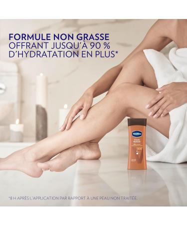 Vaseline Intensive Care Cocoa Radiant Lotion Corporelle Hydratante Pour Peau S che Peau Nourrie et clatante Hydratation 48H Avec Lipides Hydratants et Beurre de Cacao Pur 2x 200ml - Buy Online on GoSupps.com