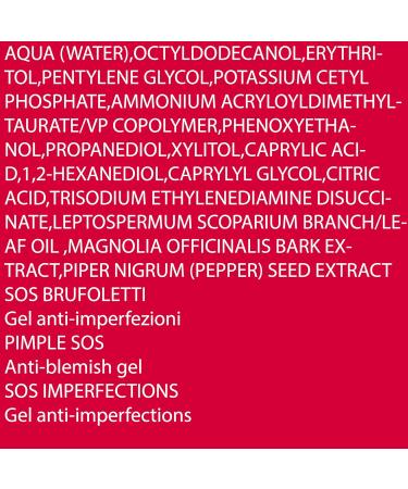 Pupa Milano Anti-Imperfection Hero Pimple SOS - Natural Blemish Treatment Gel | Fast Absorbing Spot Treatment for Clear Skin - 0.33 oz - Buy Online on GoSupps.com