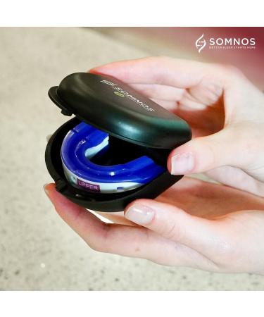 Somnos Anti Snore Mouthguard | Adjustable Comfortable Sleep Aid for Snoring | Lightweight & Effective Airway Opener - Size Medium - Buy Online on GoSupps.com