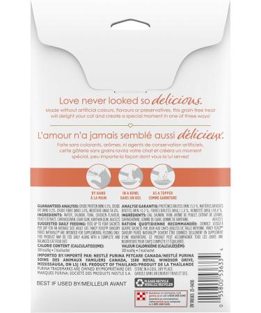 Fancy Feast Savoury Puree Naturals Cat Treats Natural Salmon & Tuna - 10 g x 4 Sachet (30 Pack) - Buy Online on GoSupps.com