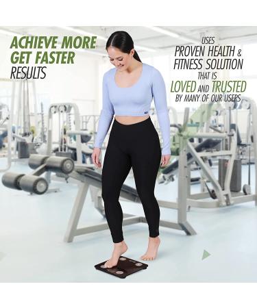 ShareVgo Smart Weight Scale - Body Composition Monitor with Bluetooth App for Weight, Fat, Water, BMI, BMR, Muscle Mass Analysis - SWS100 - Buy Online on GoSupps.com