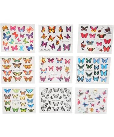 Nail Decals 2.6x2.1in Nail Stickers Twinkling Environmentally Friendly for DIY Nails Decorations - Buy Online on GoSupps.com