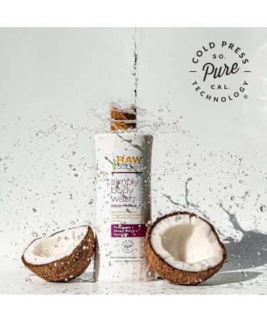 Raw Sugar Pineapple Maqui Berry Coconut Body Wash - 25 fl oz - Buy Online on GoSupps.com