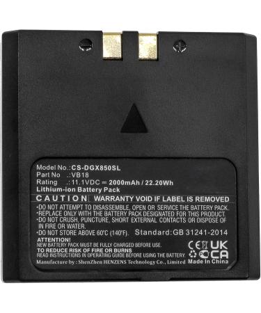 Flashpoint VB-18 Zoom Li-ion Flash Battery Replacement - FPLFSMZLRB TTL Compatible - Buy Online on GoSupps.com