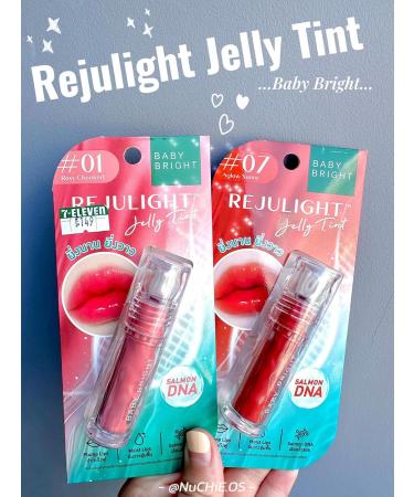 Bouncing Fluffy Moisture Jelly Tint #07 Aglow Sunny - Baifern Pimchanok | Free Beauty Gifts | International Shipping | Beautygoodshop - Buy Online on GoSupps.com