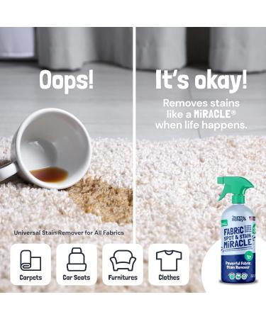 Sunny & Honey Non Toxic Fabric Stain Remover Spray - 32oz Eco-Friendly Spot & Stain Remover for Couch Upholstery Carpet Rug Car Seat & Baby/Pet Stains - Buy Online on GoSupps.com