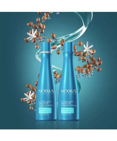 Nexxus Ultralight Smooth Shampoo & Conditioner Set - 13.5 oz - For Dry, Frizzy Hair - Weightless Treatment to Block Frizz - 2 Count - Buy Online on GoSupps.com