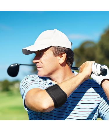 MOONSMILE Tennis Elbow Brace - Neoprene Support Strap with Compression Pad for Tendonitis, Golfers Elbow, Forearm Pain Relief - Men and Women (Black) - Buy Online on GoSupps.com