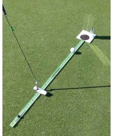 TPK Golf Training Aids: 'Putting Stick' Golf Swing Trainer for Putting Green Eyeline Alignment and Putt Speed