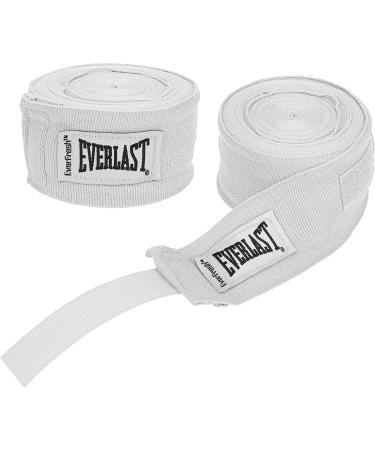 Everlast 4456WHT Hand Wraps White 180 - Premium Boxing Hand Wraps - Buy Online on GoSupps.com