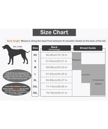 Geyecete Greyhound Light Dog Jacket - Waterproof Windproof & Reflective Coat for Greyhounds Whippets - Pink XXL (71-74cm) - Buy Online on GoSupps.com