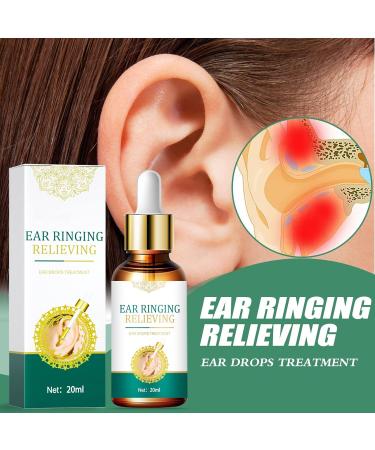 WOSLXM Tinniclear Ear Drops - Tinnitus Relief Treatment Oil for Ringing Ears & Hearing Loss (1PCS) - Buy Online on GoSupps.com