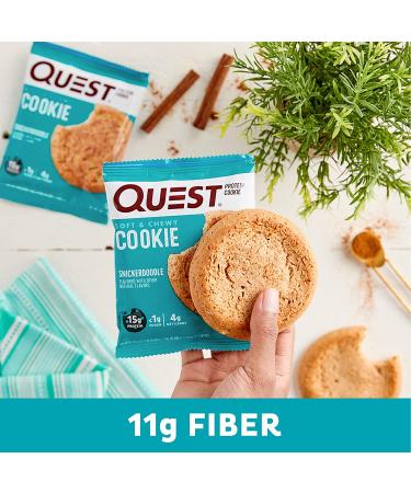 Quest Nutrition Snickerdoodle Cookies 4ct - Delicious and Protein-Packed Snacks - Buy Online on GoSupps.com