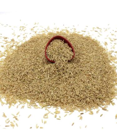 Thames Organic Brown Basmati Rice 500g - High Protein Source of Fibre, No Additives, Preservatives, GMO-Free, Certified Organic - Nutritious Whole Grain, Raw Vegan-friendly - Buy Online on GoSupps.com