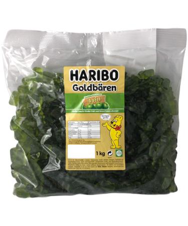 Haribo Gold Bears Apple single variety gummy bears 1 kg Apple 1 kg (1 pack)