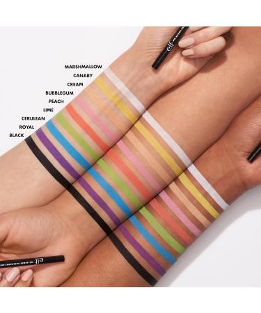 elf Beauty elf No Budge Precision Eyeliner longlasting creamy eyeliner with a superfine tip for precise application vegan and not tested on animals Canary - Buy Online on GoSupps.com