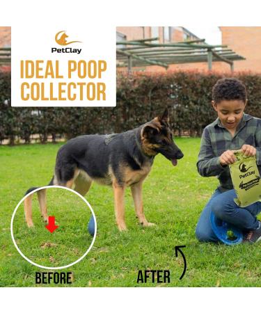 Petclay Biodegradable Dog Poop Bags - 225 Leak Proof & Thick Waste Bags - Buy Online on GoSupps.com