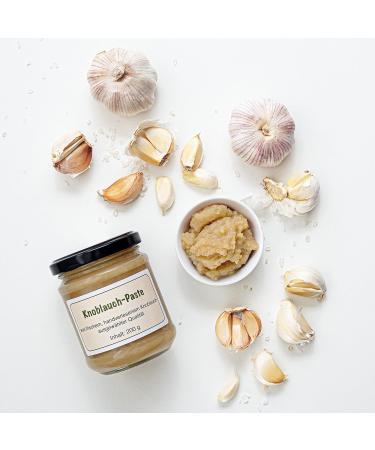 Garlic Paste - Fresh Garlic Seasoning Paste 200g | Premium International Shipping - Buy Online on GoSupps.com