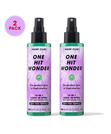 MANE CLUB One Hit Wonder 10-in-1 Leave-In Spray - Cruelty-Free, Vegan, No Sulfates or Parabens - 5.3 Fl Oz, Pack of 2 - Buy Online on GoSupps.com