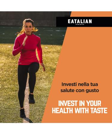 EATALIAN by AMZ BETTER Topping with Protein Salted Caramel Sweet Protein Cream in a 300 gr Squeezer Made in Italy Ideal Salted Caramel Sauce to Garnish Ice Cream Sweets and Dessert - Buy Online on GoSupps.com