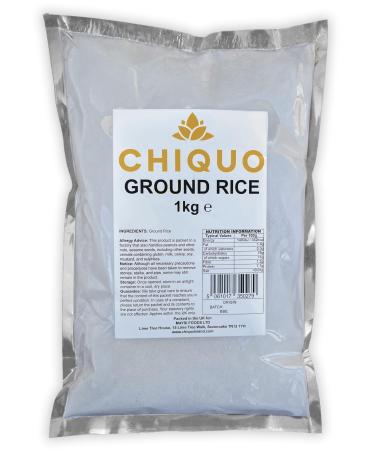 Chiquo Ground Rice - 1kg | Ideal for Risottos Soups Rice Cakes & Indian Dishes - Buy Online on GoSupps.com
