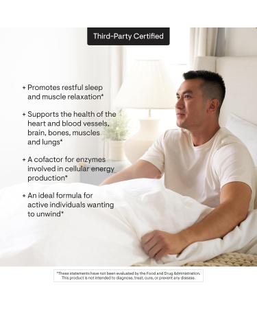 THORNE - Magnesium Glycinate - Supports Restful Sleep Muscle Relaxation Heart Health & Metabolism* - Chelated Magnesium Capsules - Third-Party Certified - Gluten Dairy & Soy-Free - 90 Servings 90 Count (Pack of 1) - Buy Online on GoSupps.com