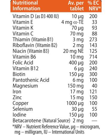 Pregnacare Original 30 Tablets by Vitabiotics | Essential Prenatal Nutrition - Buy Online on GoSupps.com