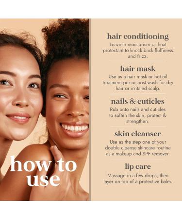 Fushi Organic Jojoba Oil 100ml - Rich in Vitamin E - Ideal for Skin and Hair - Hypoallergenic & Vegan - Made in the UK - Buy Online on GoSupps.com